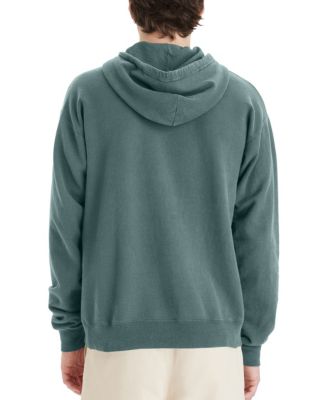Men's Garment Dyed Fleece Hoodie