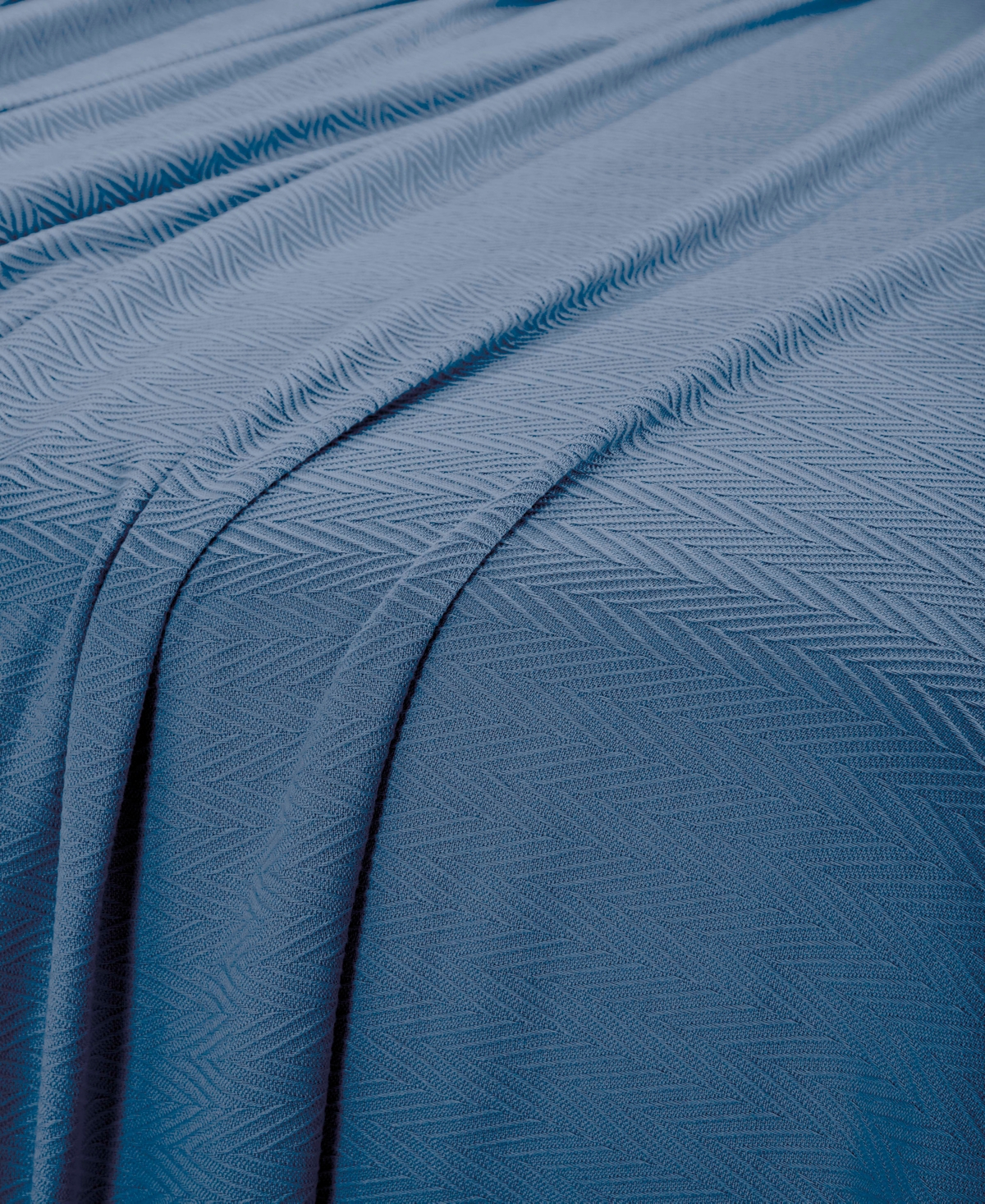Superior Chevron All Season Cotton Blanket, Full/Queen