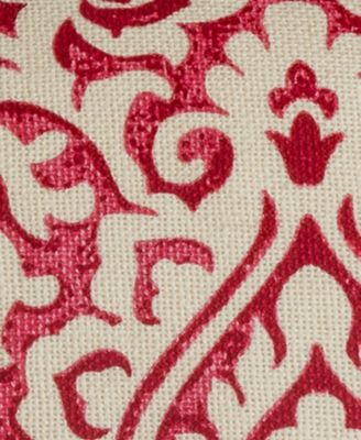 Damask Polyester Filled Decorative Pillow, 22" x 22"