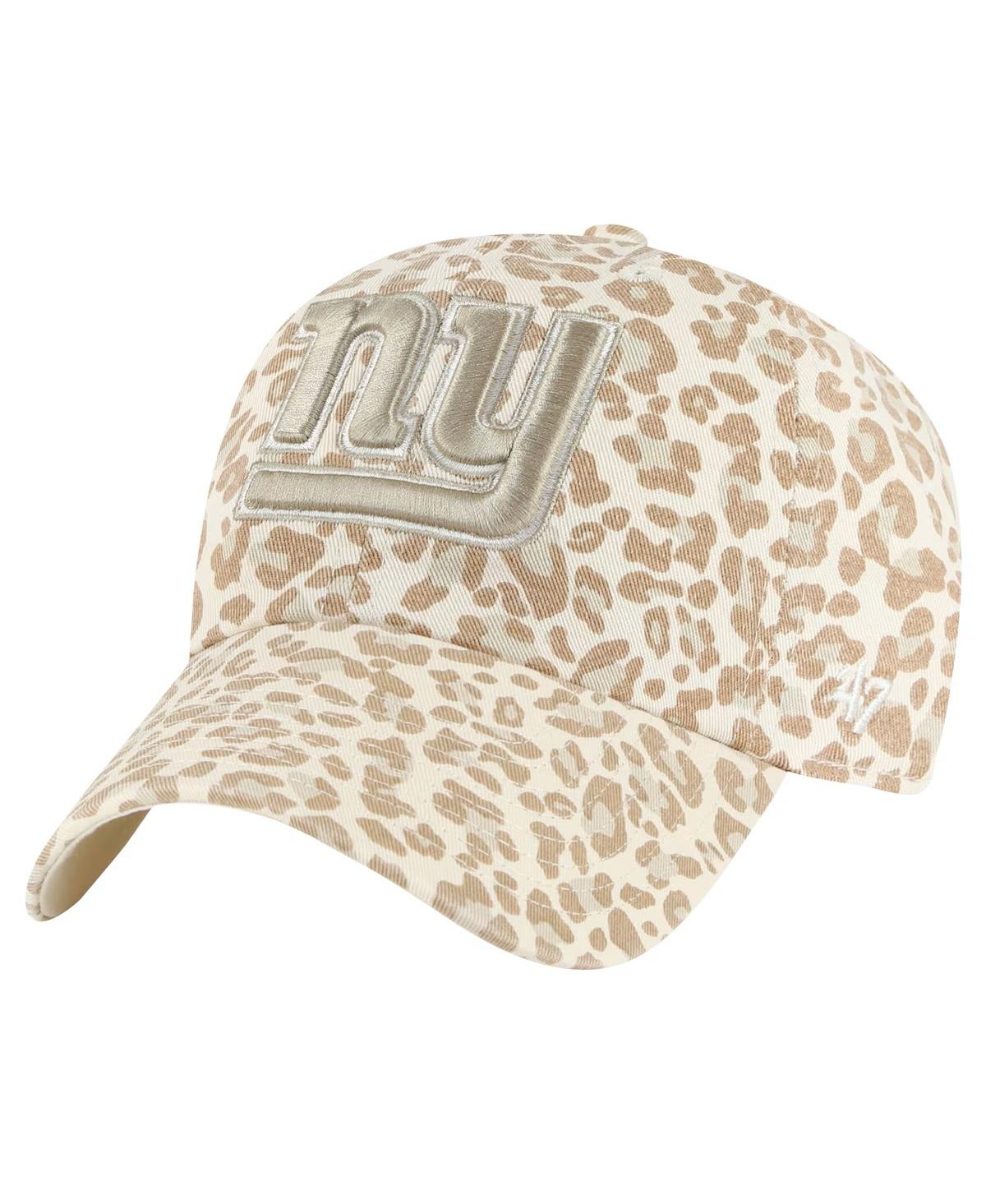 47 Women's Natural New York Giants Panthera Clean Up Adjustable Hat - Natural