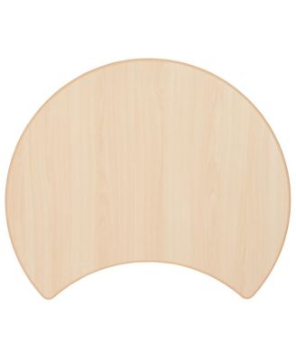 25.125"W X 35.5"L Crescent Plastic Adjustable Activity Table-Seats 4