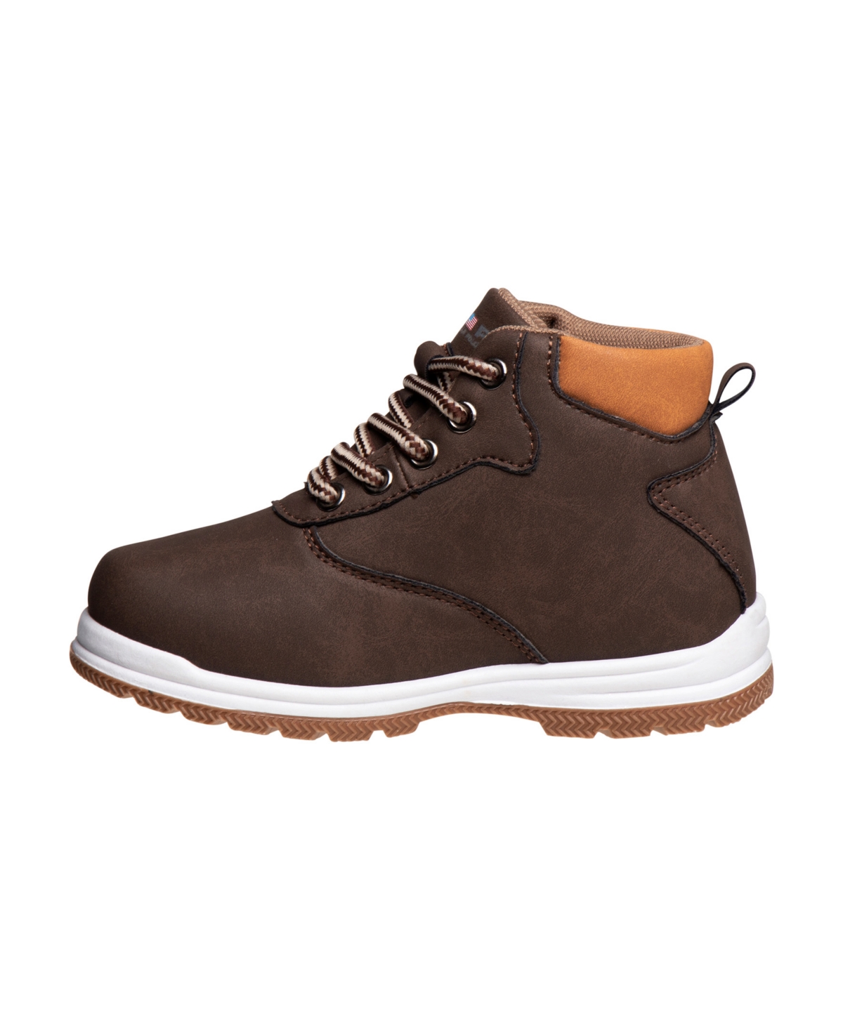 Shop Beverly Hills Polo Club Toddler Hi-top Boots In Brown
