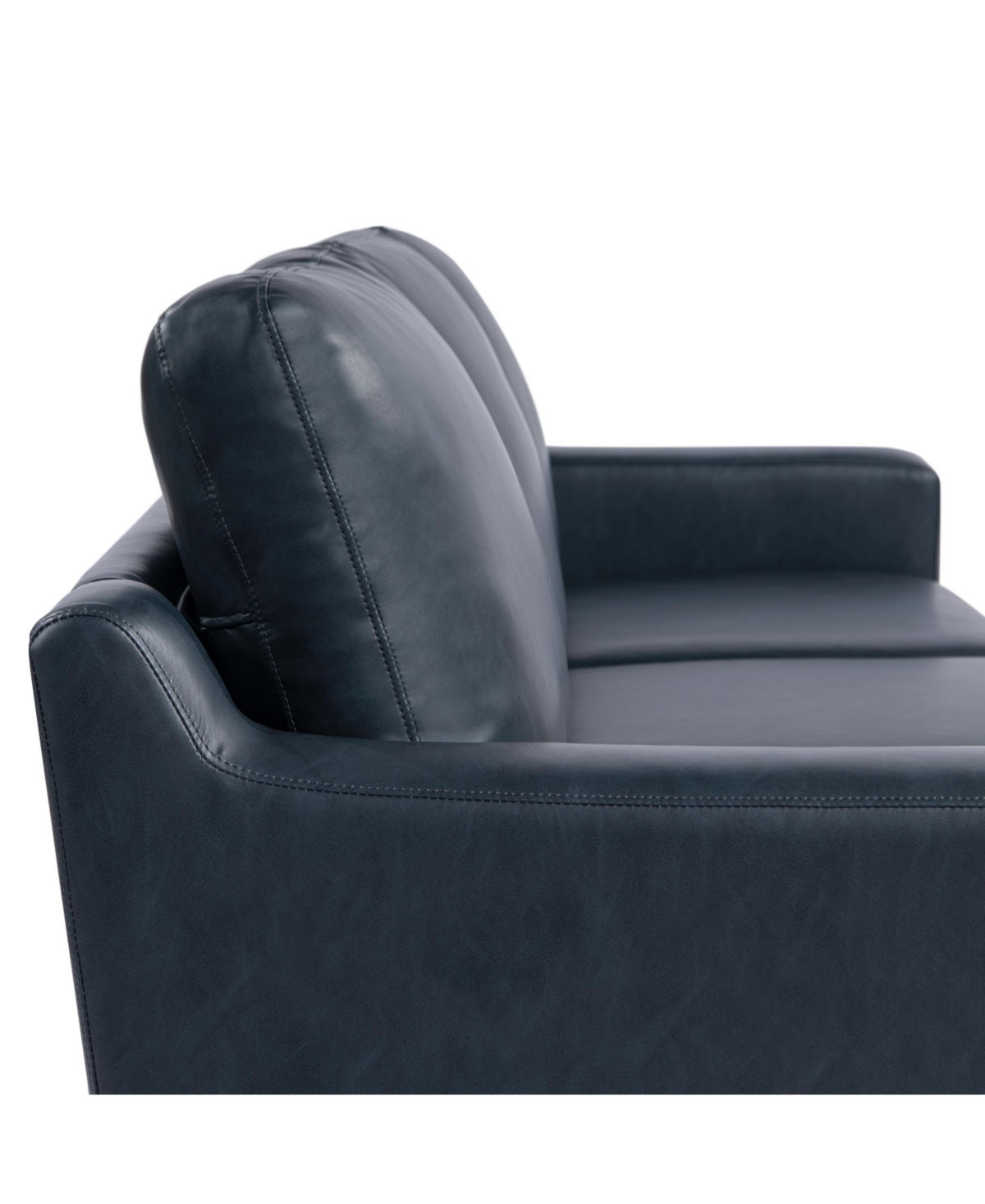 Serta 78"W Faux Leather Francis Sofa