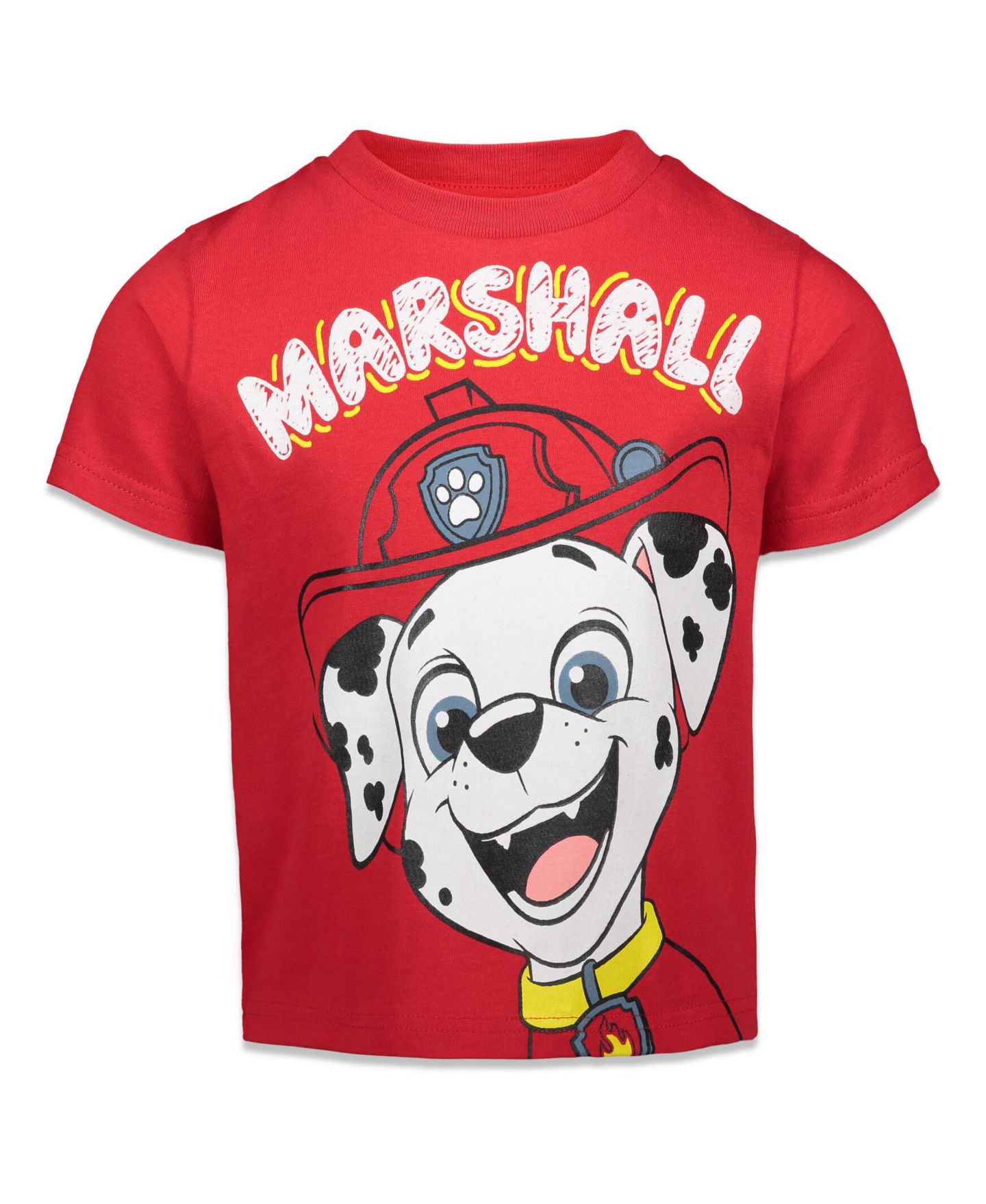 Футболки Paw Patrol Chase Marshall Rubble Rocky 4 Pack Graphic T-Shirts для мальчиков-малышей, цвет: Зелёный красный жёлтый синий — фото 8