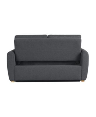 66.5"W Polyester Gentry Convertible Loveseat