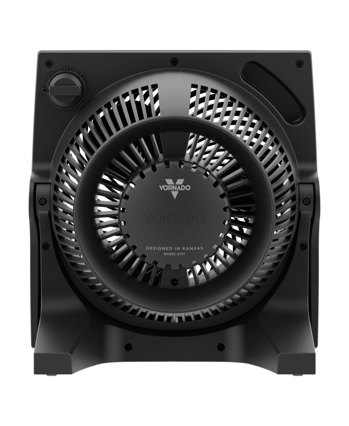 Vornado 673t Whole Room Air Circulator Fan With Pivoting Head, 3 Speeds, Moves Air Up To 70 Feet In Black