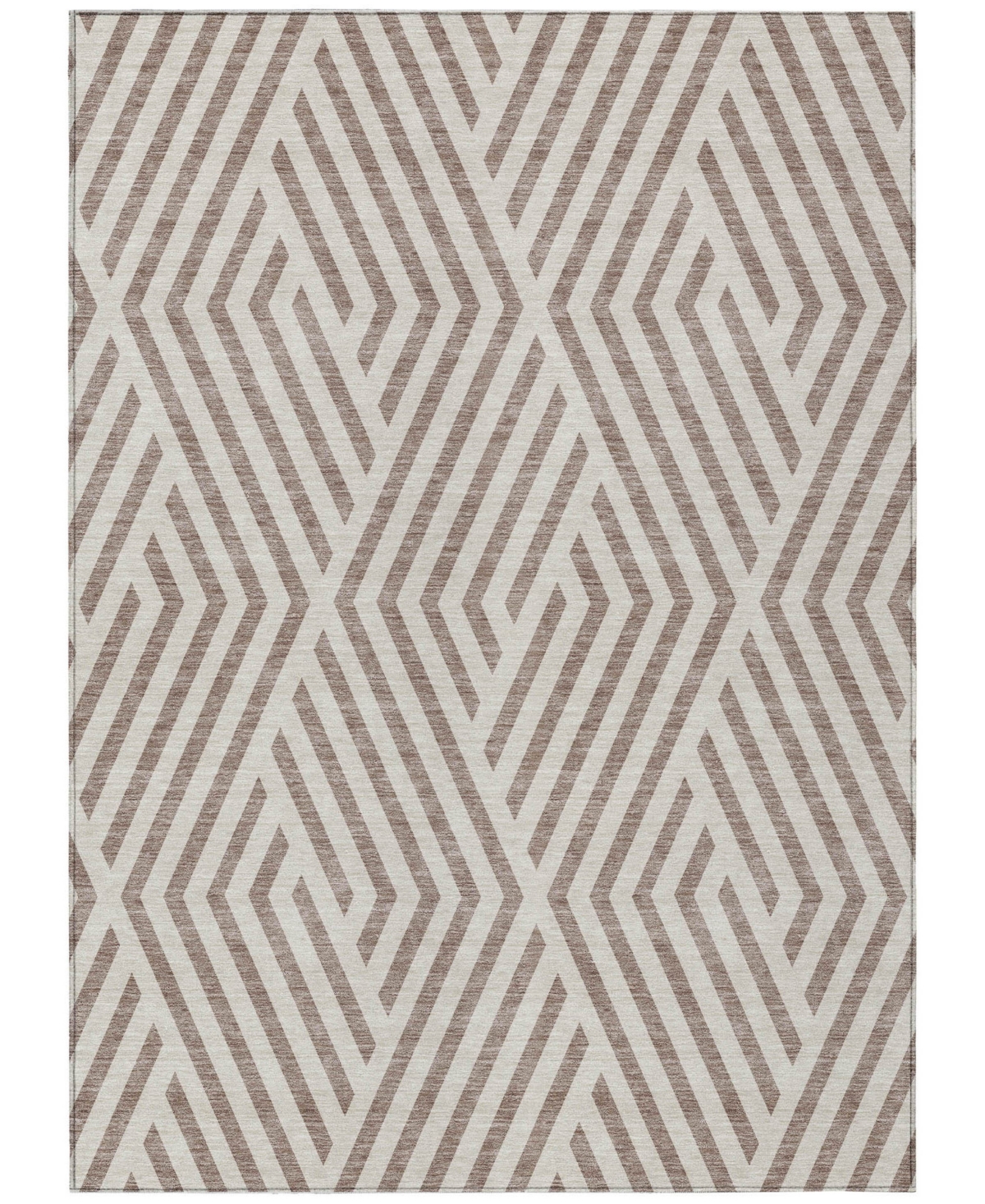 Shop Addison Chantille Machine Washable Acn550 10'x14' Area Rug In Taupe