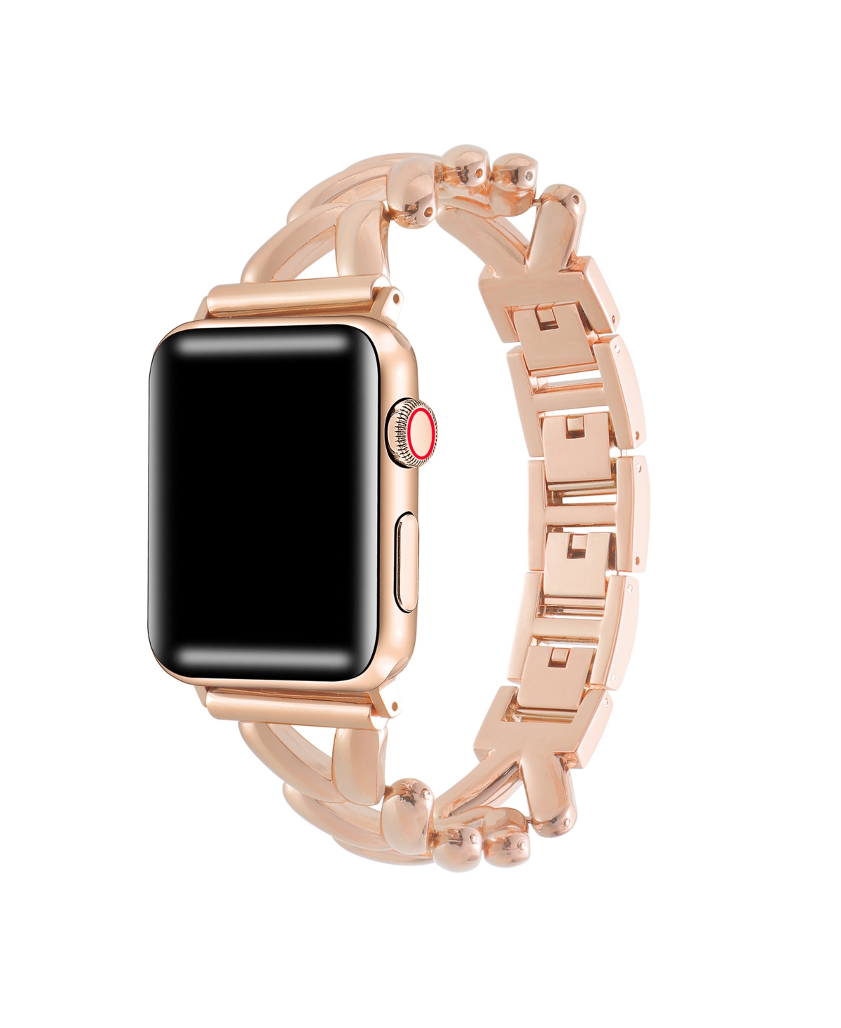Women's Caroline Alloy Band for Apple Watch Size-38mm,40mm,41mm - Rose Gold