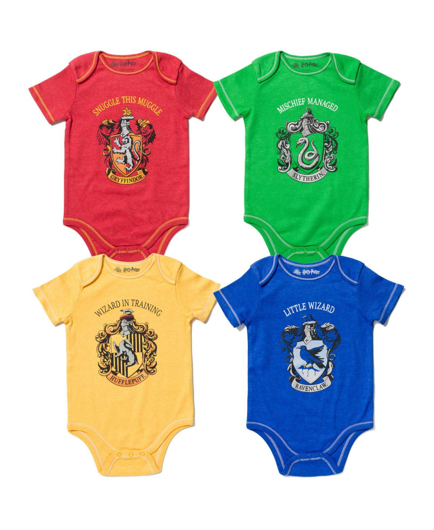 Baby Boys 4-Pack One Piece Bodysuits