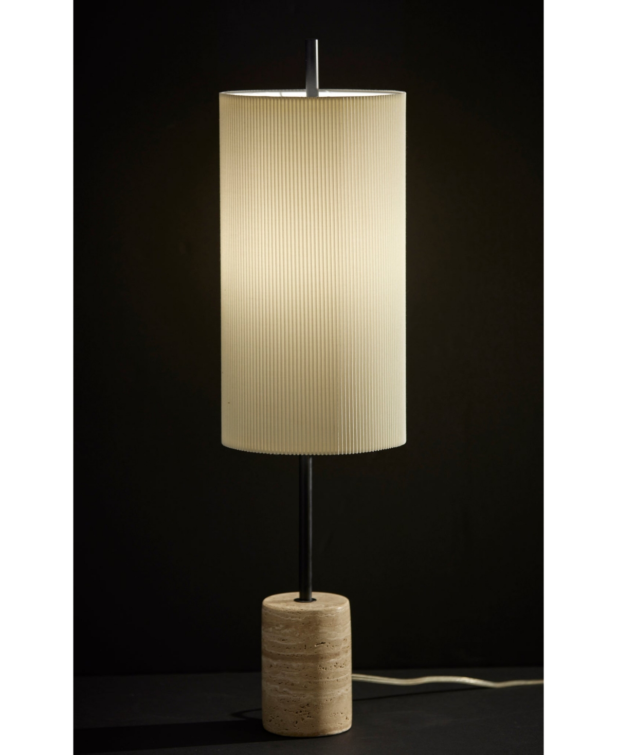 Adesso 30" Eleanor Table Lamp In Black