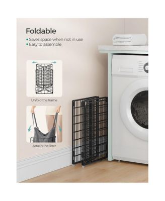 Laundry Hamper,Laundry Basket, Collapsible Clothes Hamper, Removable and Washable Liner