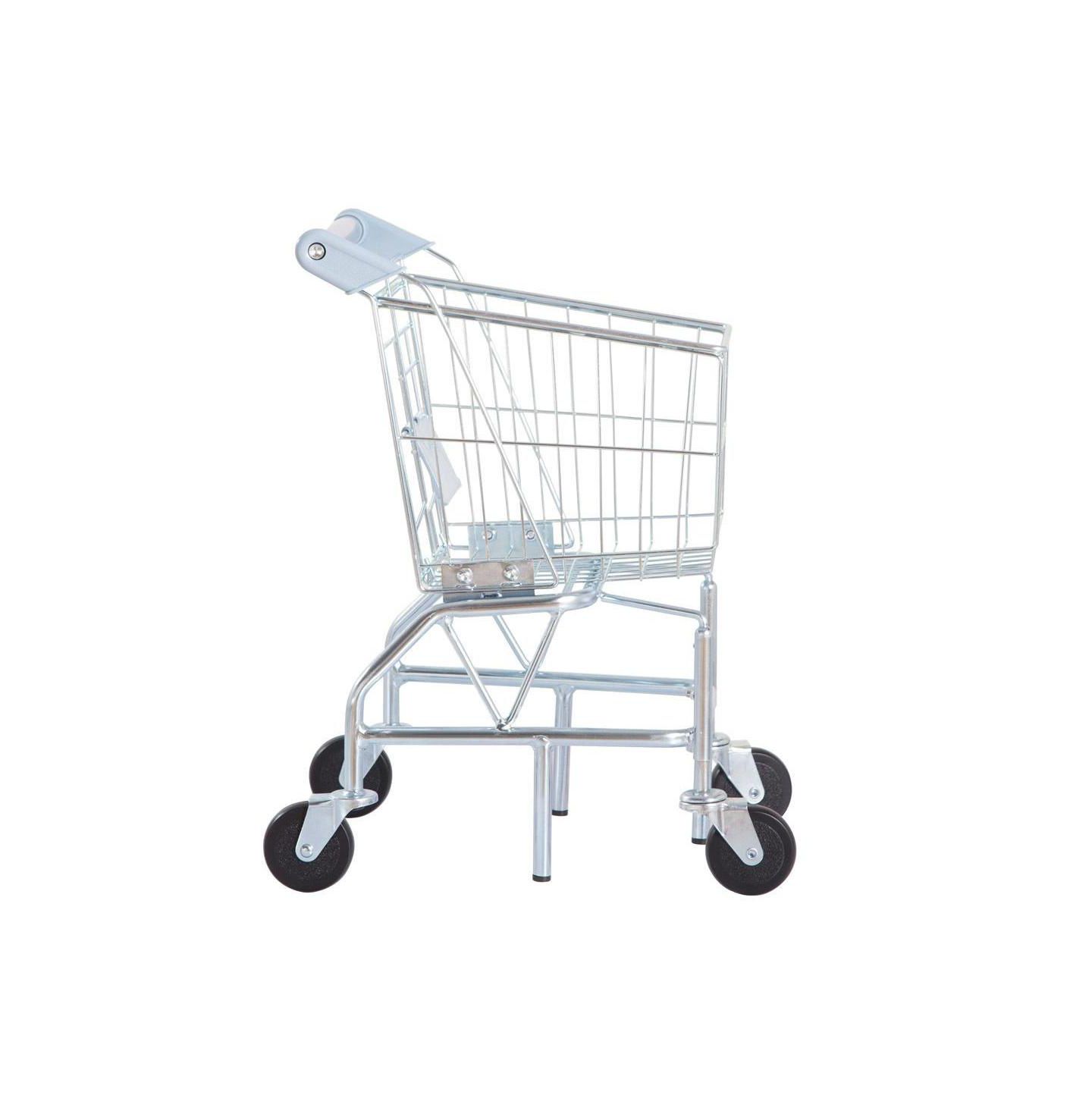 Детская игрушка Kaplan Early Learning Shop with Me Metal Rolling Grocery Cart, Ages 2+ — фото 2