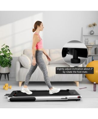 2.25HP 2 in 1 Folding Treadmill with APP Speaker Remote Control