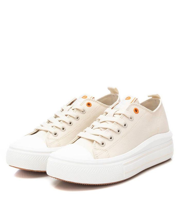 Xti - Women's Canvas High-Top Sneakers main image 0
