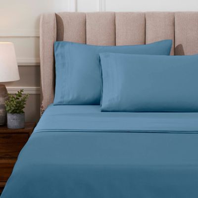 1000-Thread Count Egyptian Cotton Deep Pocket 4-Pc. Sheet Set,Queen Size