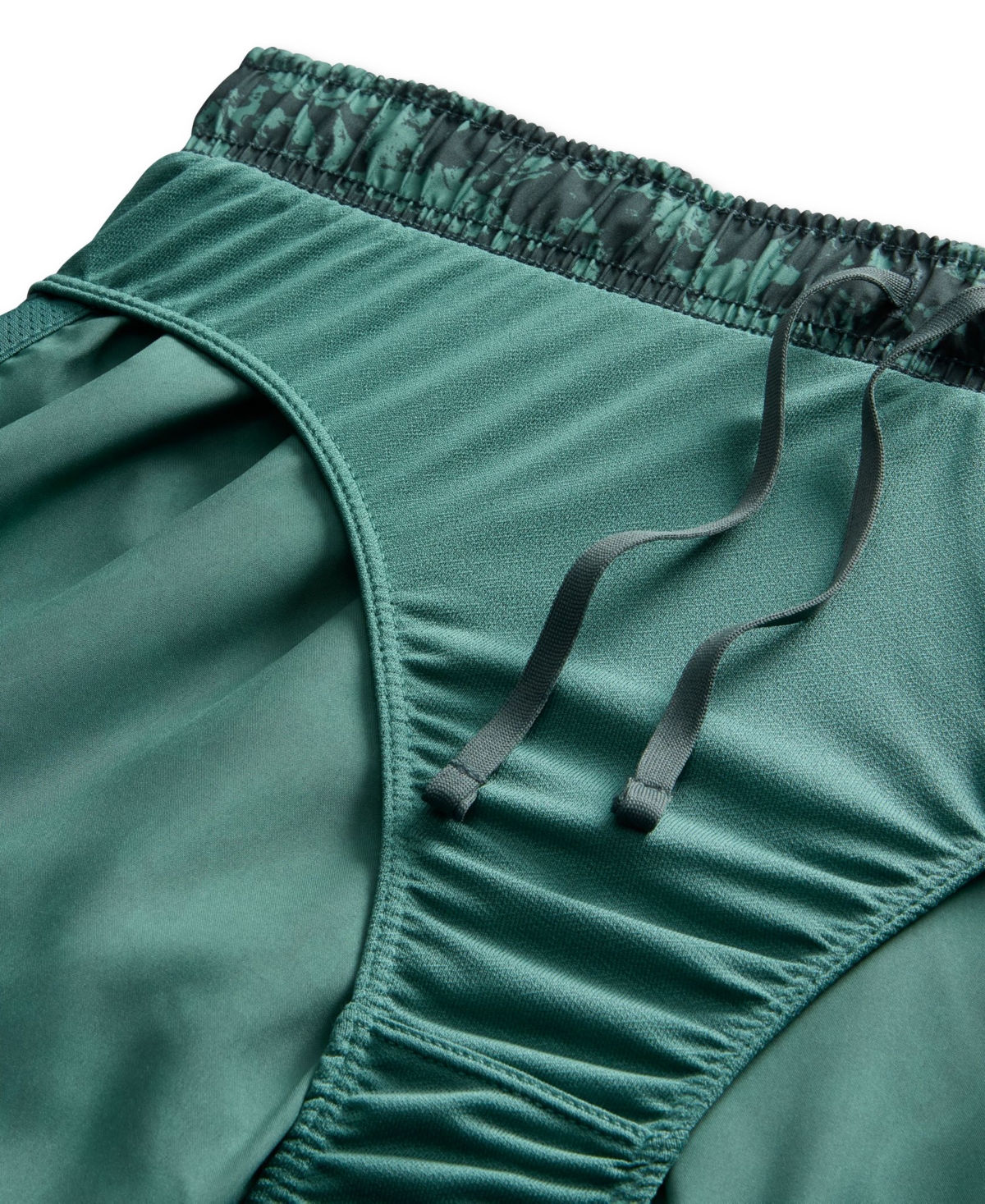 Nike Women's One Tempo Dri-fit Brief-Lined Printed Running Shorts -bicoastal/black