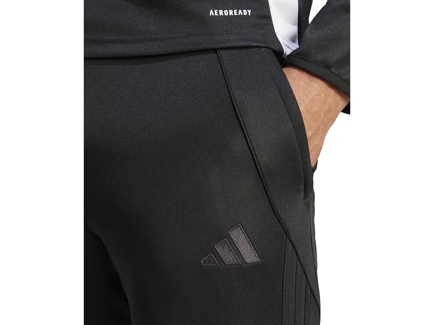 Мужские брюки adidas Tiro 24 League, цвет: Чёрный — фото 4