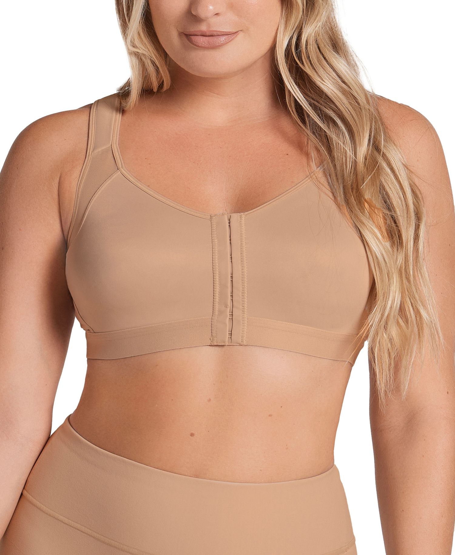 Women's Multi Functional Back Support Posture Corrector Wireless Bra 011473