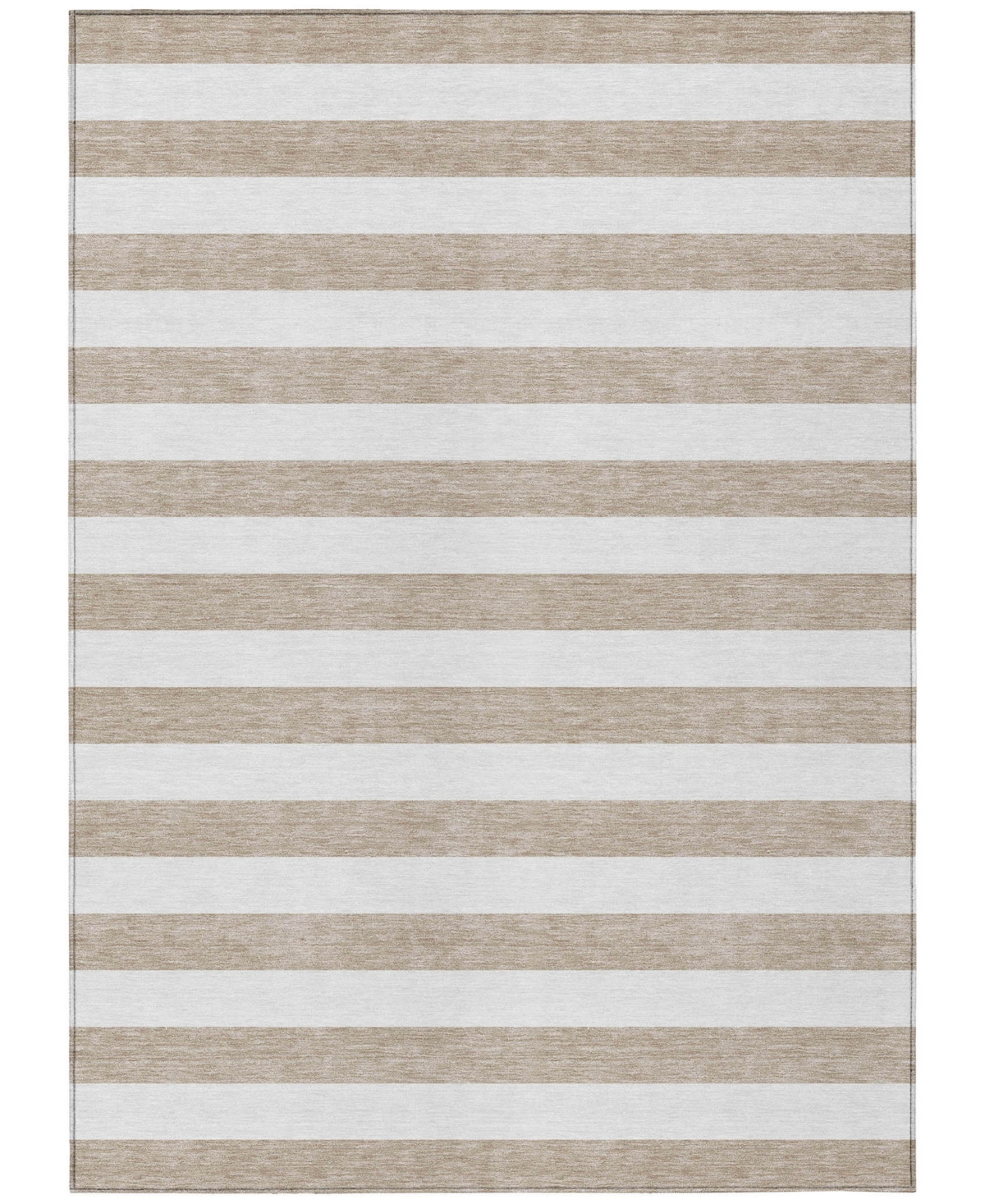 Addison Chantille Machine Washable Acn528 3'x5' Area Rug In Taupe