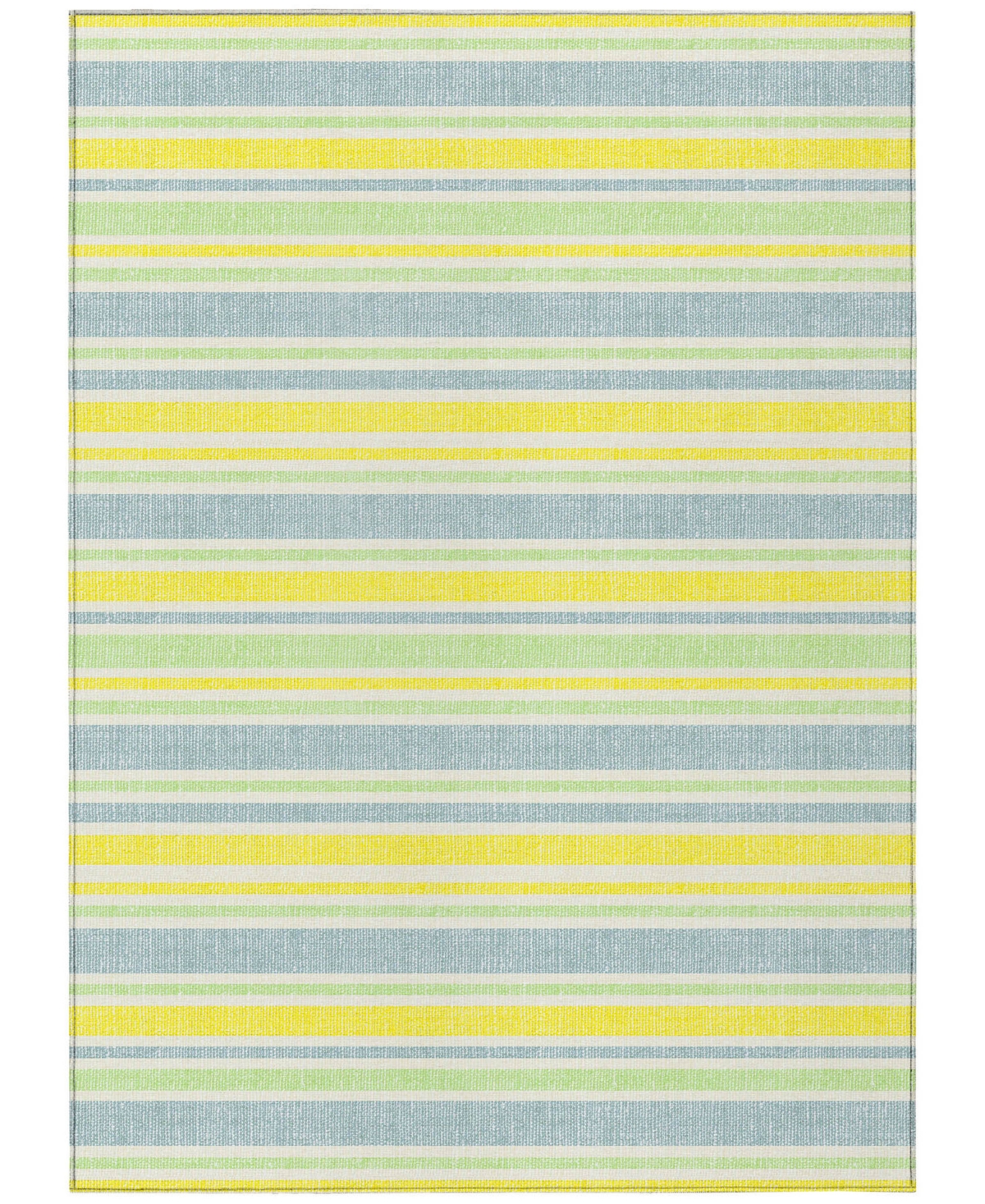 Addison Chantille Machine Washable Acn531 8'x10' Area Rug In Denim