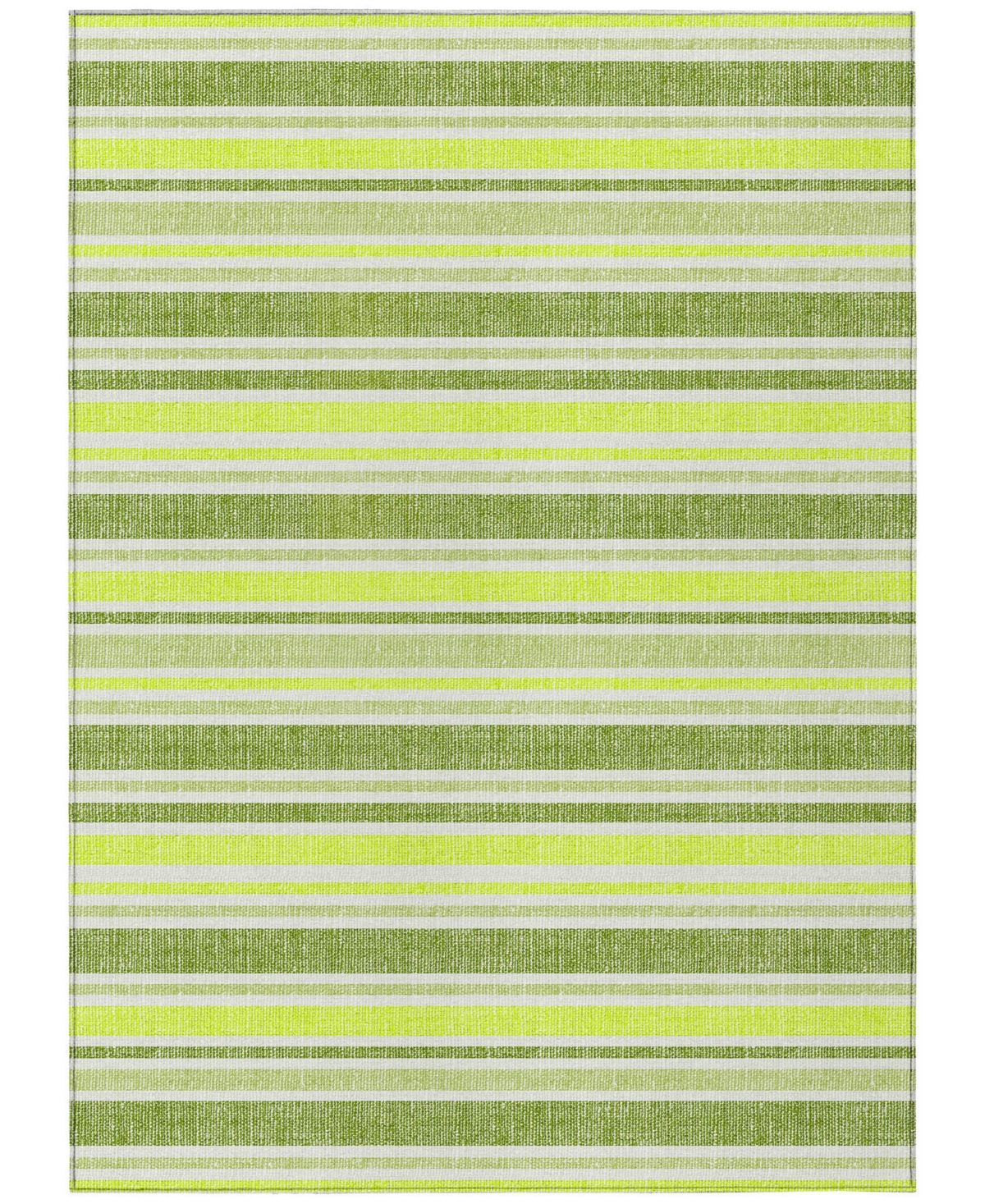 Addison Chantille Machine Washable Acn531 9'x12' Area Rug In Ivy,ivory