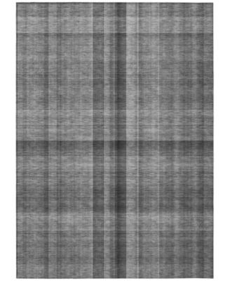 Shop Addison Chantille Machine Washable Acn548 Rug Collection In Gray