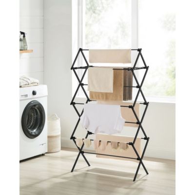 Foldable Clothes Drying Rack, Laundry Drying Rack, Clothes Airer, Steel Frame