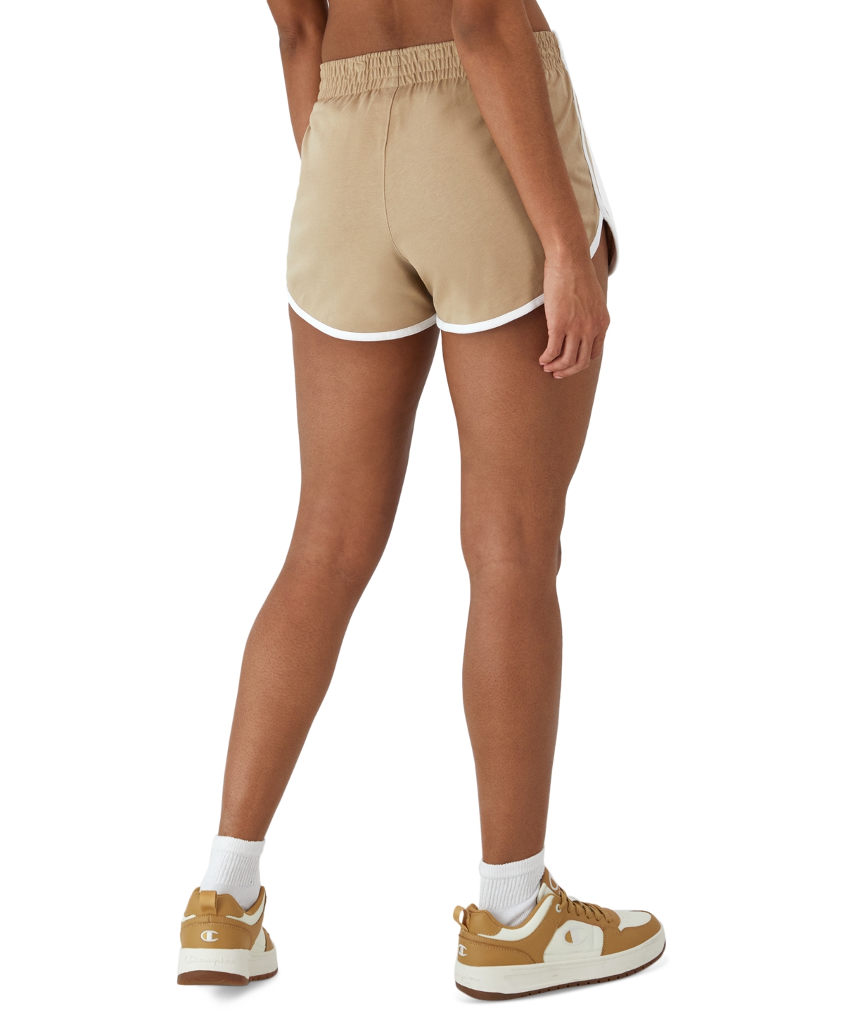Shop Champion Women's Gym Shorts In Country Walnut