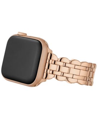 Women's Rose Gold-Tone Stainless Steel Band for Apple Watch, 42,44,45,49mm