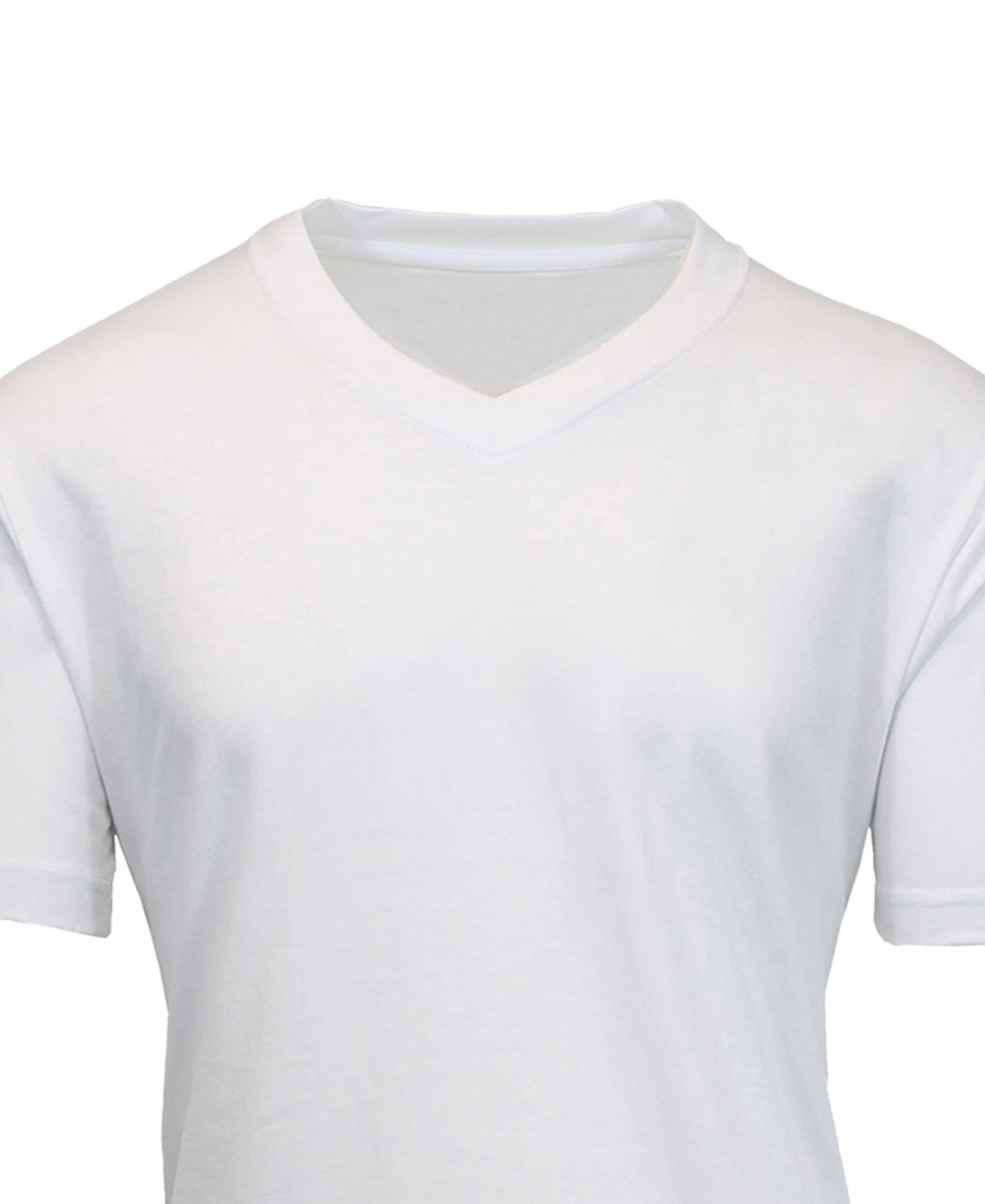 Men's Short Sleeve V-Neck Tee-5 Pack