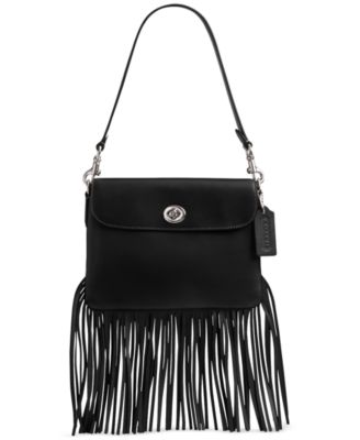 COACH - Leather 1964 Fringe Crossbody