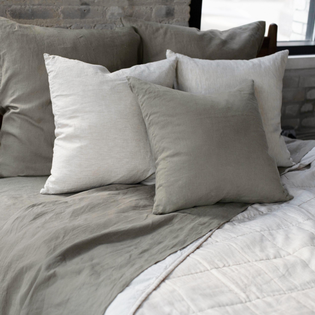 100% French Linen Sheet Set