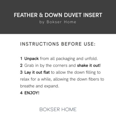 Extra Warm Feather & Down Duvet Comforter Insert - King/Cal King