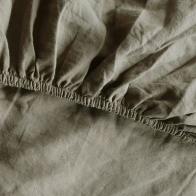 French Linen 3 Piece Sheet Set, Twin