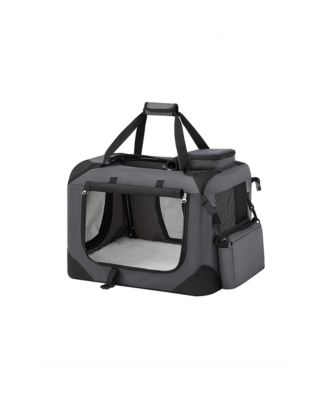 Travel Pet Carrier with Collapsible Design for Compact Storage and Transport