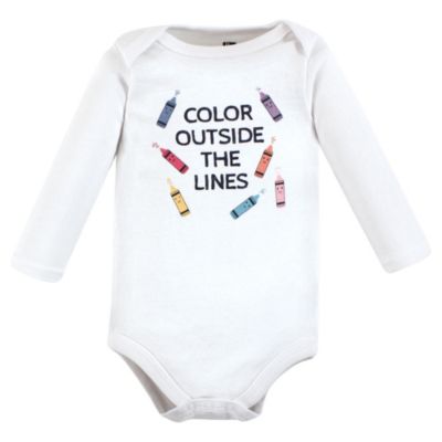 Cotton Long-Sleeve Bodysuits 7-Pack