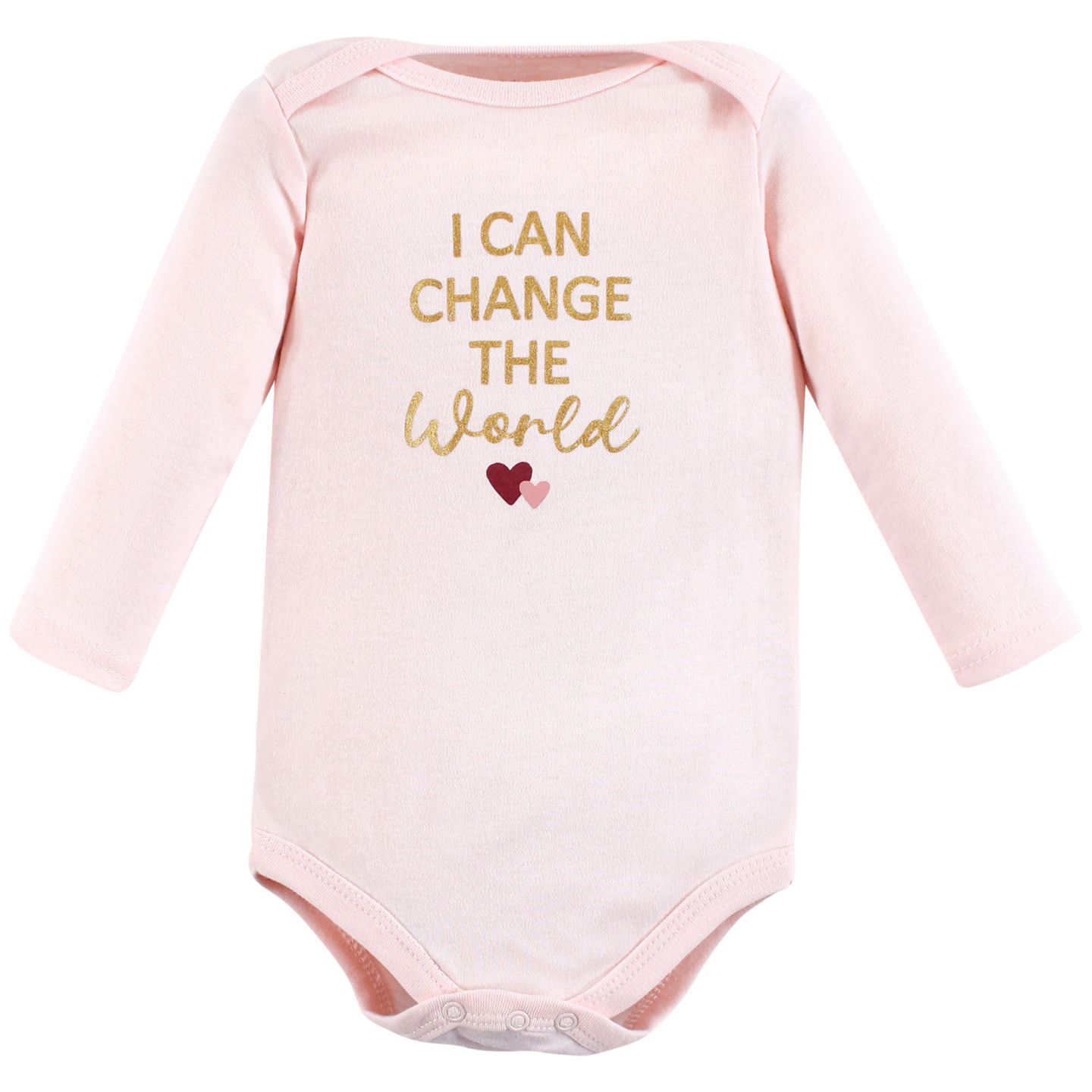 Боди Hudson, длинный рукав, хлопок, 7 шт. — Hudson Baby, цвет: Girls World 7-Pack — фото 8