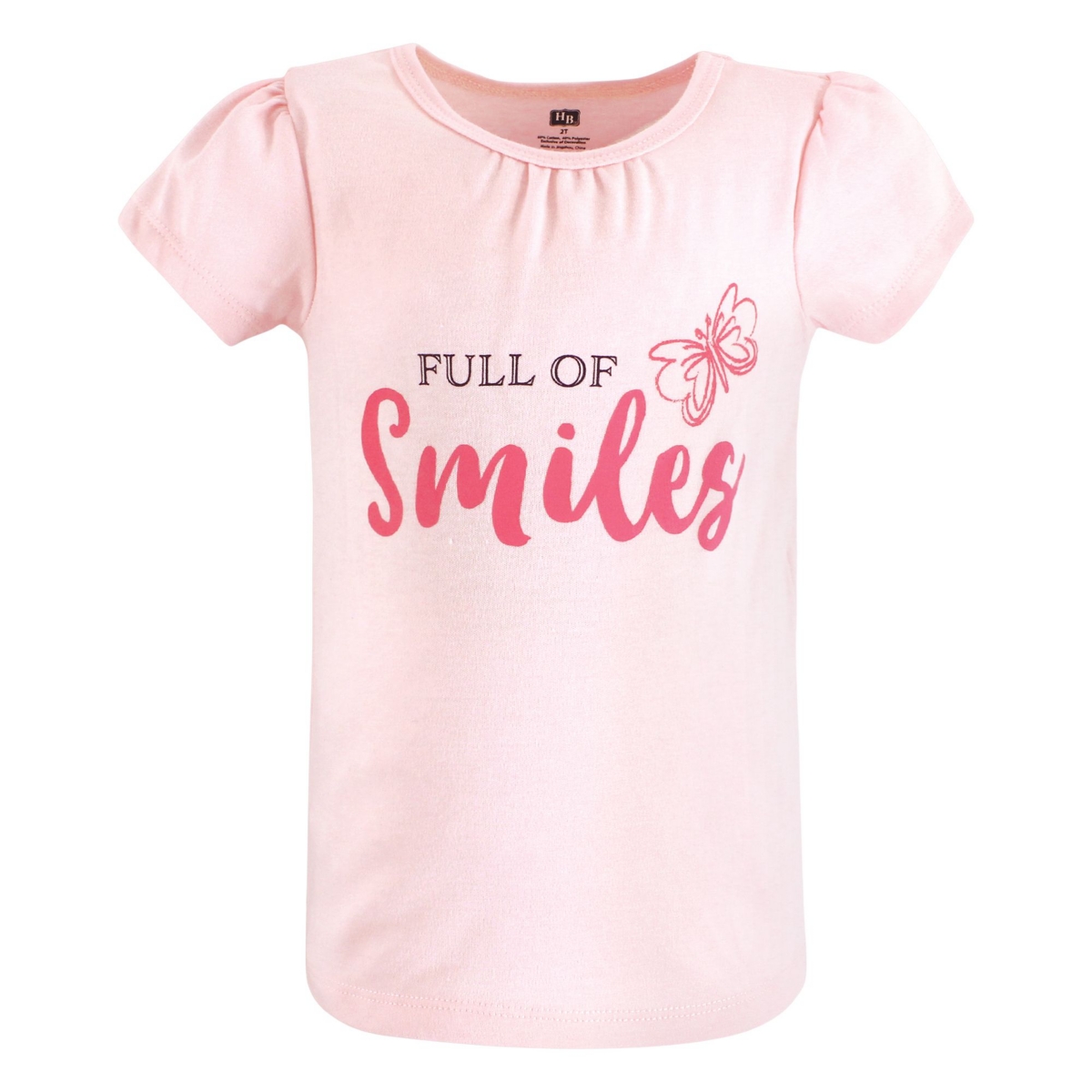 Hudson Baby Baby Girls Short Sleeve T-Shirts,- Be kind
