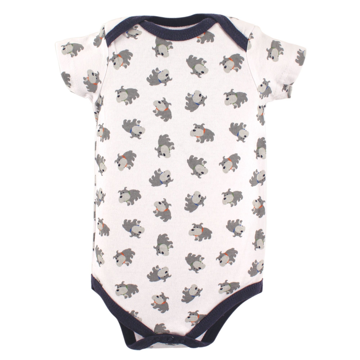 Luvable Friends Baby Boys Baby Cotton Bodysuits 5pk,- Dog