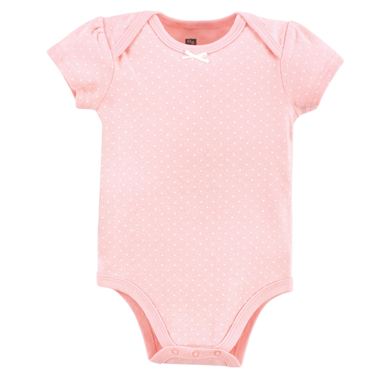 Hudson Baby Baby Girls Cotton Bodysuits 3pk