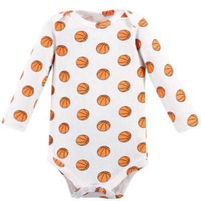Soft Cotton Long-Sleeve Bodysuit Bundle 5-Count