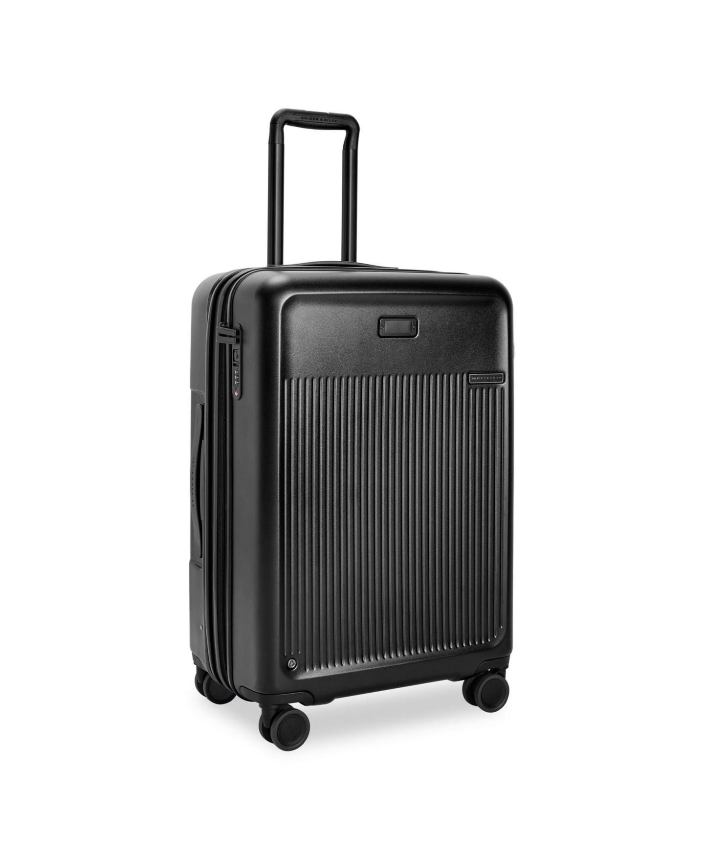 Чемодан Briggs & Riley Sympatico 3.0 Medium Expandable Spinner, цвет: Чёрный — фото 7