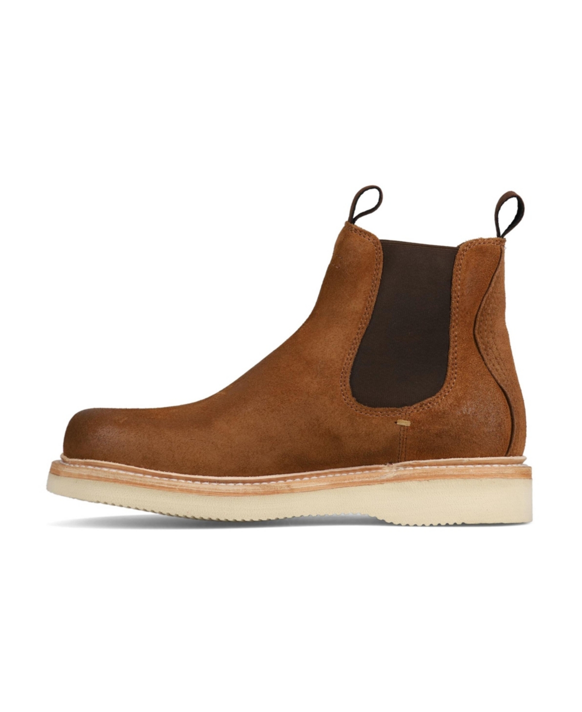 Shop Frye Men's Hudson Suede Leather Chelsea Boots In Bark