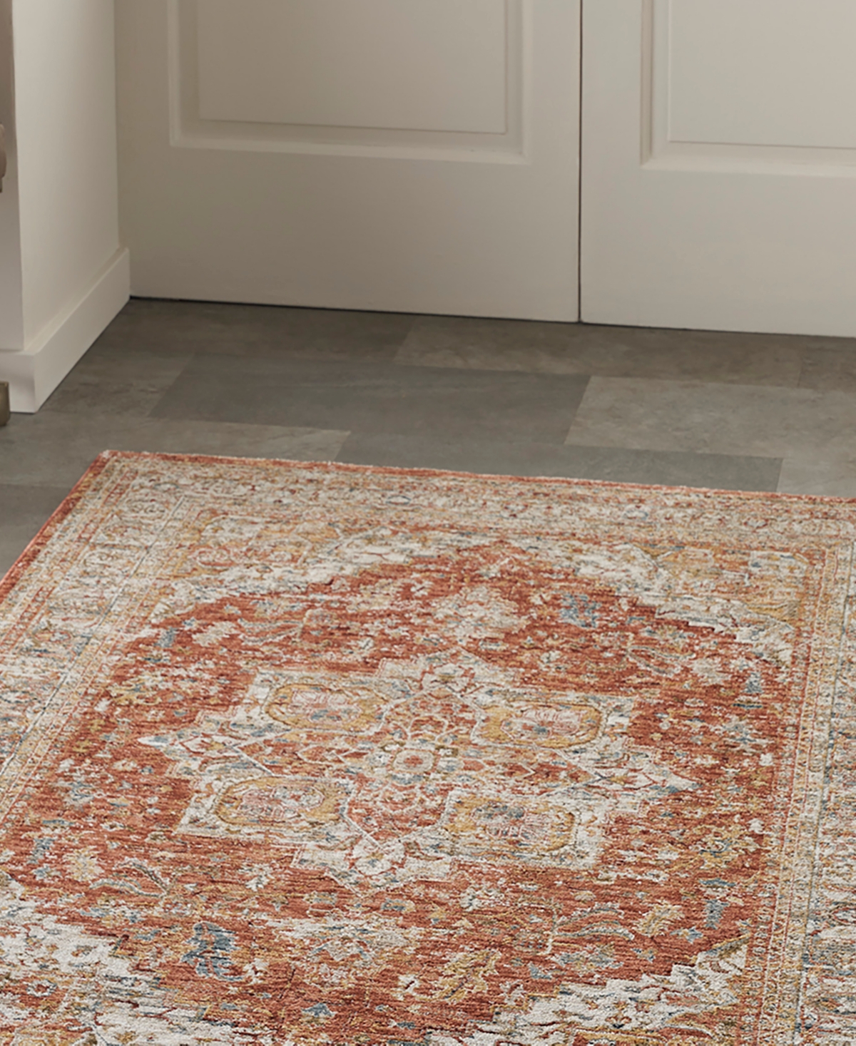 Km Home Sahar Shr06 3'11x5'11 Area Rug In Ivory