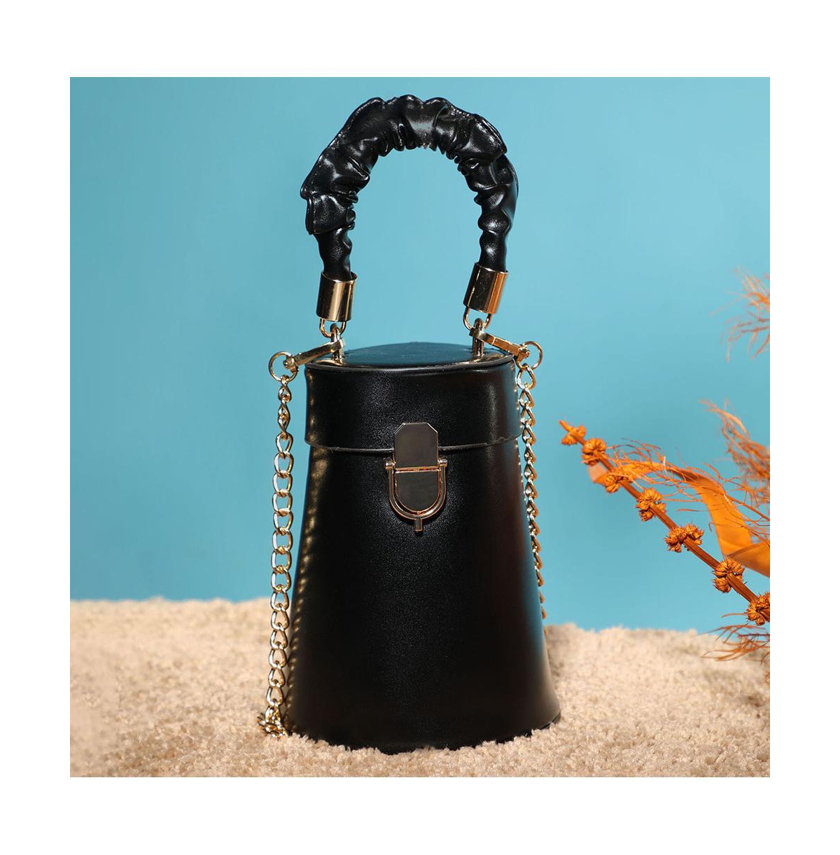 Haute Sauce Women's Cylindrical Bucket Bag