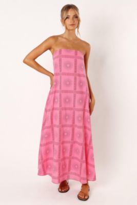 Soph Strapless Women's Maxi Dress