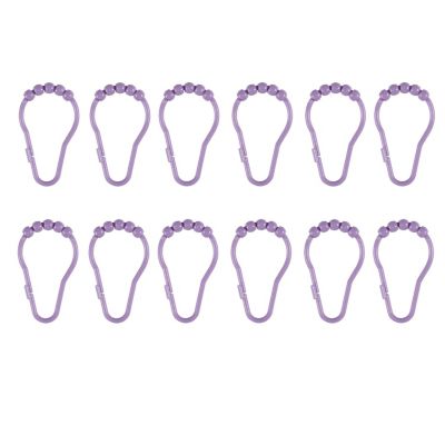 Juvi Butterfly Themed Fabric Shower Curtain Bathroom Set, 5-Pc.