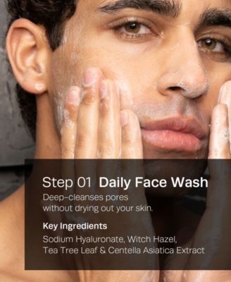 Men's 3-Step Daily Skincare Set