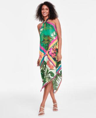 Macys halter dress on sale