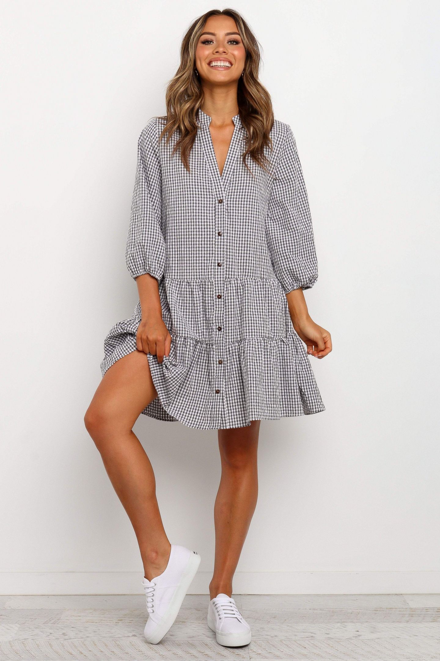 Женское платье Petal and Pup Daria, цвет: Чёрный — фото 16